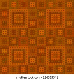 Blue mosaic tile seamless pattern