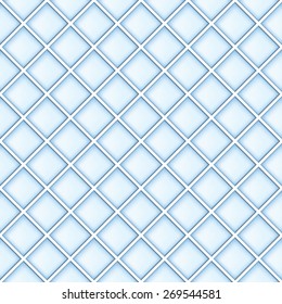 blue mosaic tiles texture with white filling