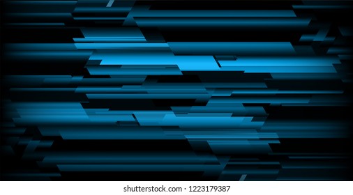 blue motion abstract background vector