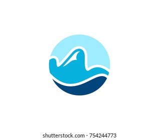 Blue mountain logo