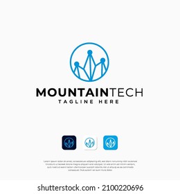 Blue mountain technology analytics logo