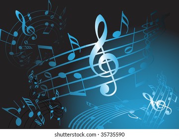 Blue Music Theme