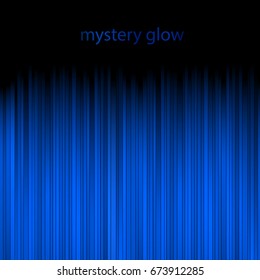 Blue Mystery Glow Vector Abstract Background 