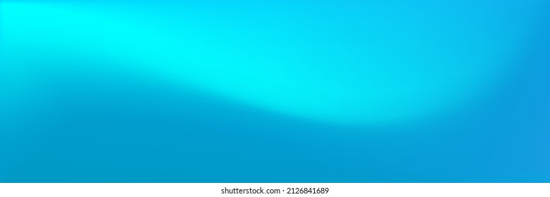 Blue Natural Horizontal Lines Backdrop. Turquoise Sea Wavy Gradient Mesh. Vibrant Dark Water Blurred Texture Illustration. Blank Bright Wavy Gradient Mesh. Indigo Original Background.