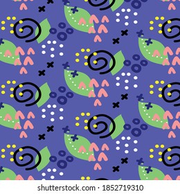 blue nature modern shape background pattern