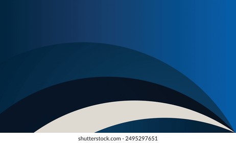 Blauer marineblauer abstrakter Hintergrund mit Liniengradation, Anzug für Hintergrund, Banner, Präsentations-Vorlage, etc