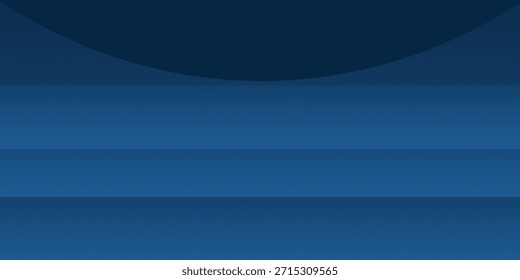Fondo de estudio de color azul marino. Espacio para la venta de productos en el Sitio web. Ilustración vectorial.