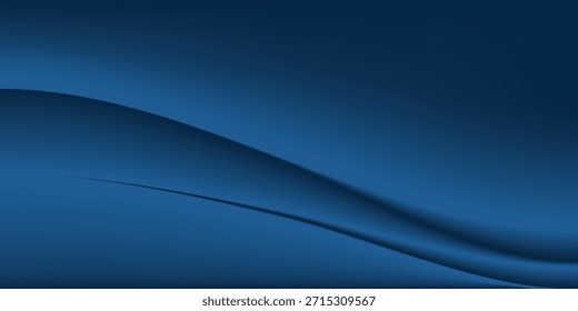 Fundo azul marinho cor estúdio. Espaço para a venda de produtos no site. Ilustração vetorial.