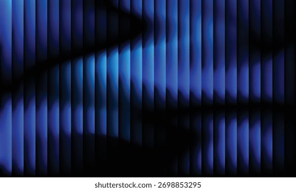 Azul y azul marino gradiente suave efecto de vidrio brillante Plantilla