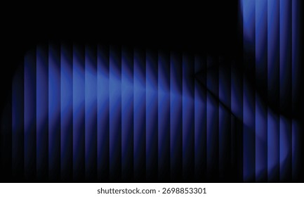 Azul y azul marino gradiente suave efecto de vidrio brillante Plantilla
