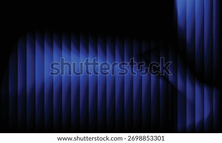 Blue and navy blue gradient soft glowing glass effect template