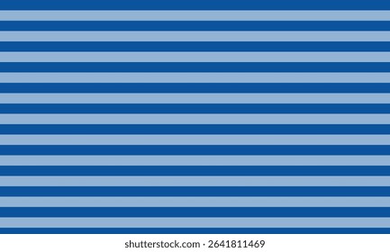 Blue and navy horizontal striped pattern with alternating thick and thin lines. Perfect for backgrounds, web design, fashion textiles, wrapping paper, or nautical-themed creative projects.