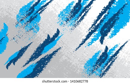 blue - navy blue spots on a gray background