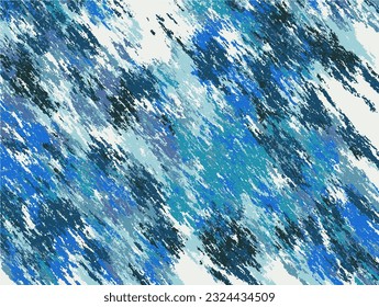 Blue and navy vector blown abstract grunge flake Foi texture seamless