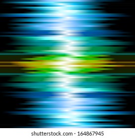 Blue neon illustrated background. Vector