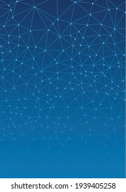 La Noche Azul Como El Fondo. Colores globales usados. Elemento de diseño de vectores.