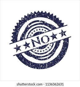 Blue No rubber seal