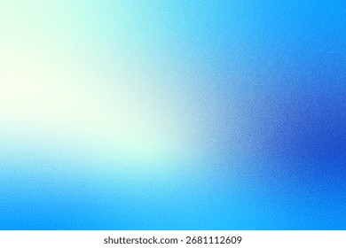 Fundo de gradiente de ruído azul. Cobertura de gradação de textura granulada da Marinha. Transição suave do frio do Natal. Novo modelo de banner. Tampa retrô horizontal lisa de desfoque. Ilustração vetorial.