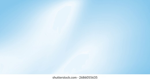 Fondo de gradiente de ruido azul. Cubierta de gradación de textura granulada azul marino. Navidades de transición fría suave. Plantilla de Anuncio fresco. Horizontal cubierta borrosa. Patrón de la superficie del agua. Ilustración vectorial.