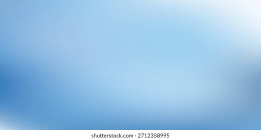 Fondo de gradiente de ruido azul. Cubierta de gradación de textura granulada azul marino. Navidades de transición fría suave. Plantilla de Anuncio fresco. Horizontal cubierta borrosa. Patrón de la superficie del agua. Ilustración vectorial.