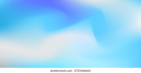 Fondo de gradiente de ruido azul. Cubierta de gradación de textura granulada azul marino. Navidades de transición fría suave. Plantilla de Anuncio fresco. Horizontal cubierta borrosa. Patrón de la superficie del agua. Ilustración vectorial.