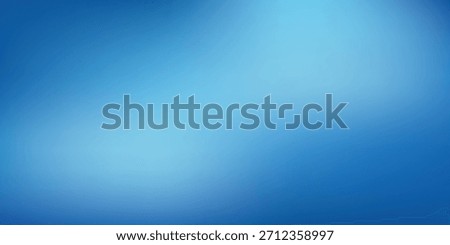 Blue noise gradient background. Navy grainy texture gradation cover. Christmas soft cold transition. Fresh banner template. Horizontal blur cover. Water surface pattern. Vector illustration.