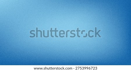 Blue noise gradient background. Navy grainy texture gradation cover. Christmas soft cold transition. Fresh banner template. Horizontal blur cover. Water surface pattern. Vector illustration.