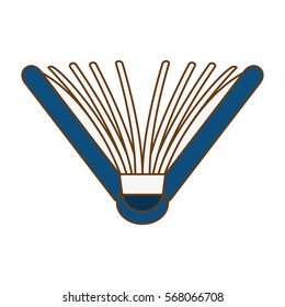 Blue notebook semi open image, vector illustration