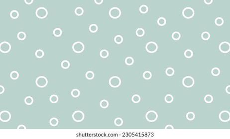 Blue nude background with white circles