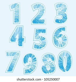 blue numbers for more options