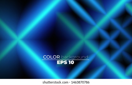 Blue Ocean Abstract Lines glowing shape Background. Suitable For Wallpaper, Banner, Background, Card, Book Illustration, landing page