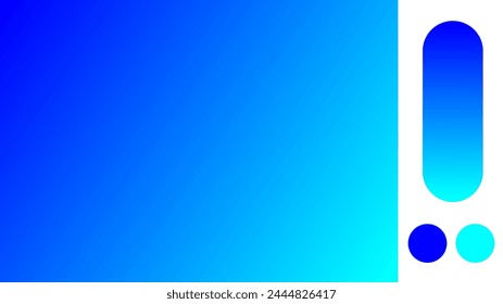 Blue ocean gradient background with light blurred pattern. Abstract illustration with gradient blur design. Blurred colored abstract background. Colorful gradient. Vector illustration