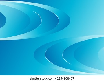 Fondo abstracto del diseño del gradiente azul oceánico