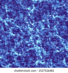 Blue ocean particles vector background
