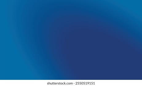 Blue ocean smooth gradient abstract background