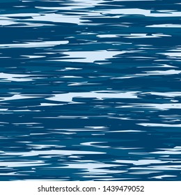 Blue Ocean Water Background, Sea Wavy Nautical and Marine Kids Texture, Reflection Surface of the Water, Yachting 