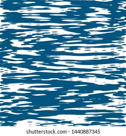 Blue Ocean Water Background, Sea Wavy Nautical and Marine Kids Texture, Reflection Surface of the Water, Yachting