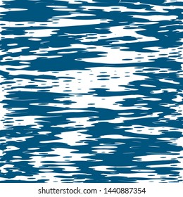Blue Ocean Water Background, Sea Wavy Nautical and Marine Kids Texture, Reflection Surface of the Water, Yachting