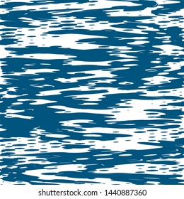 Blue Ocean Water Background, Sea Wavy Nautical and Marine Kids Texture, Reflection Surface of the Water, Yachting