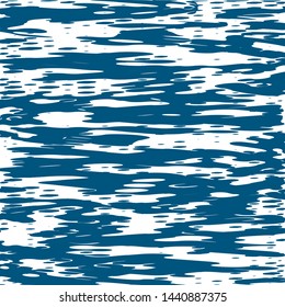 Blue Ocean Water Background, Sea Wavy Nautical and Marine Kids Texture, Reflection Surface of the Water, Yachting