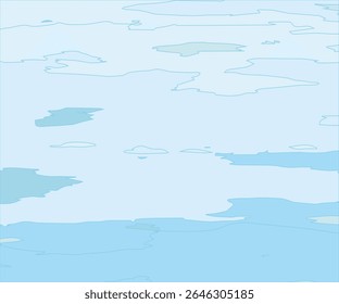 Blue Ocean Water Background, Sea Wavy Nautical and Marine Texture, Reflection Surface of the Water, Yachting Army Military Hunting Camouflage Uniform Pattern
