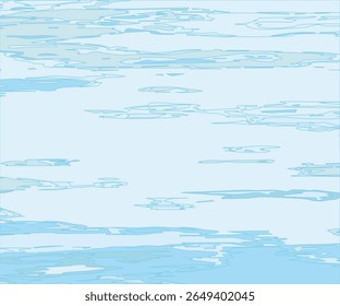 Fundo de água azul do oceano, mar ondulado textura náutica e marinha, superfície de reflexão da água, Yachting Exército militar caçando camuflagem padrão uniforme