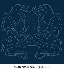 Blue Octopus