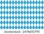 Blue Oktoberfest background . Oktoberfest Bavarian pattern. Oktoberfest wallpaper . Vector illustration