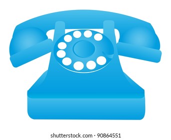 5,669 Old blue telephone Stock Illustrations, Images & Vectors ...