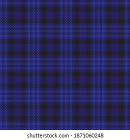 Blue Ombre Plaid textured seamless pattern suitable for fashion textiles and graphics
