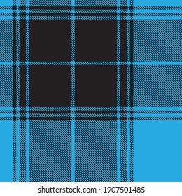 Blue Ombre Plaid textured seamless pattern suitable for fashion textiles and graphics