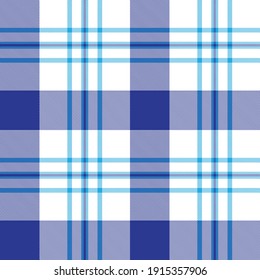 Blue Ombre Plaid textured seamless pattern suitable for fashion textiles and graphics