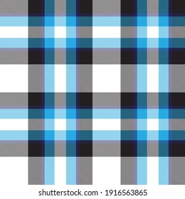 Blue Ombre Plaid textured seamless pattern suitable for fashion textiles and graphics