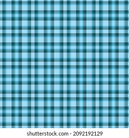 Blue Ombre Plaid textured seamless pattern suitable for fashion textiles and graphics